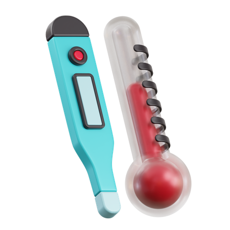 Thermomètre  3D Icon