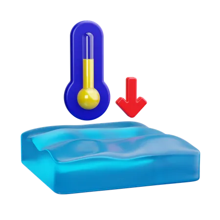 Thermomètre  3D Icon