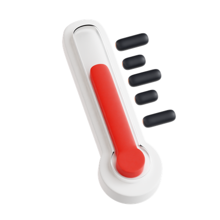 Thermomètre  3D Icon