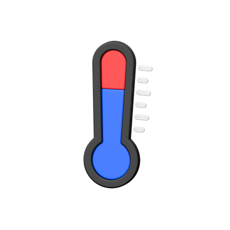 Thermomètre  3D Icon