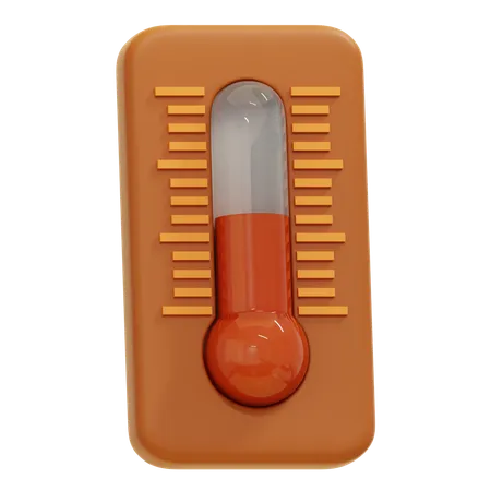 Thermomètre  3D Icon