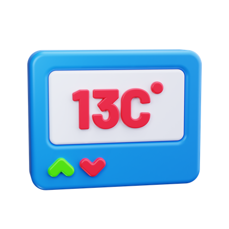 Thermomètre  3D Icon