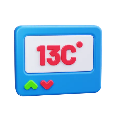 Thermomètre  3D Icon