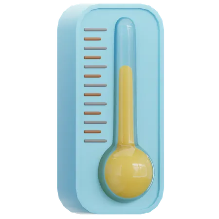 Thermomètre  3D Icon