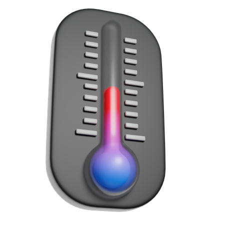 Thermomètre  3D Icon