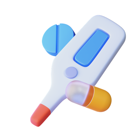 Thermomètre  3D Icon