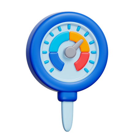 Thermomètre  3D Icon