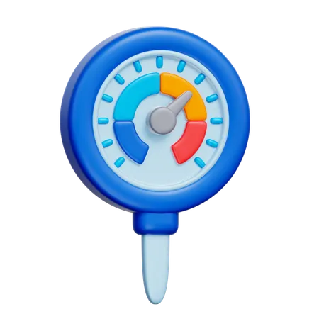 Thermomètre  3D Icon