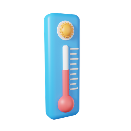 Thermomètre  3D Icon