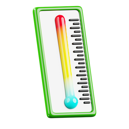 Thermomètre  3D Icon
