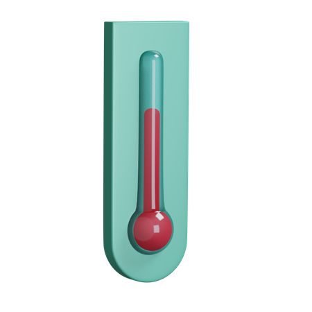 Thermomètre  3D Illustration