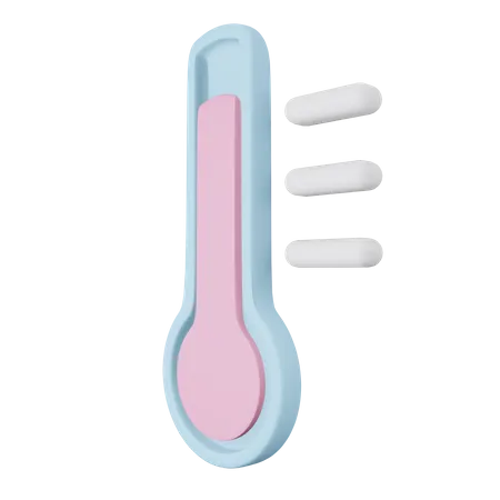 Thermomètre  3D Illustration