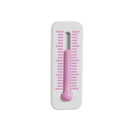 Thermomètre  3D Illustration