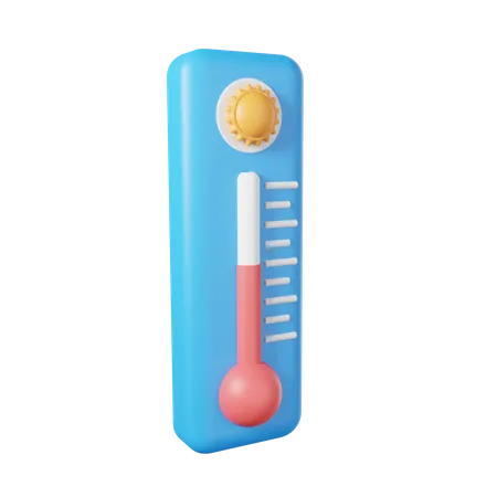 Thermomètre  3D Illustration