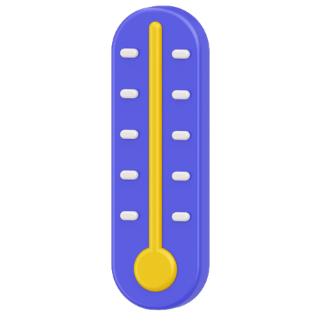 Thermomètre  3D Icon