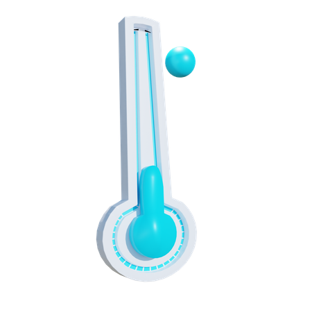 Thermomètre  3D Icon