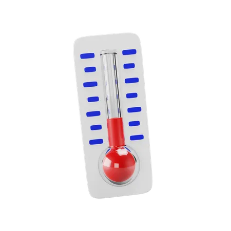 Thermomètre  3D Icon