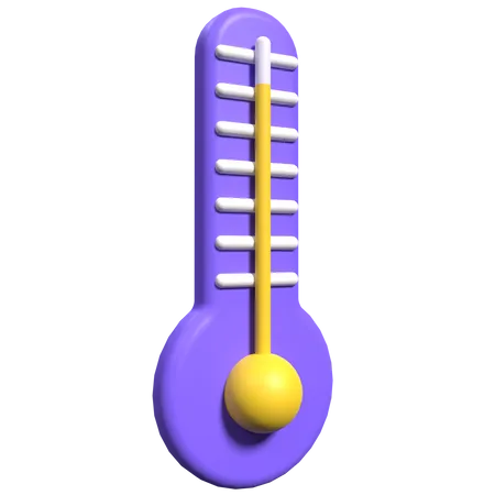 Thermomètre  3D Icon