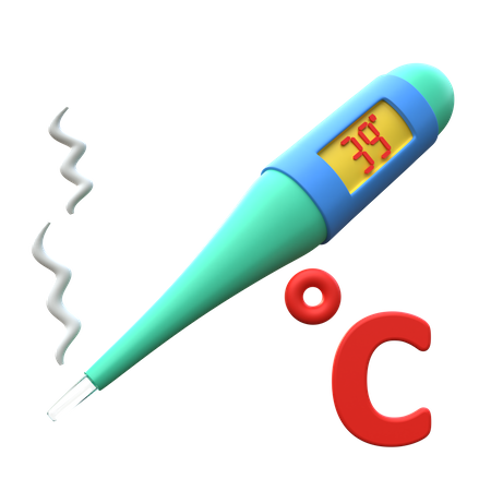 Thermomètre  3D Icon