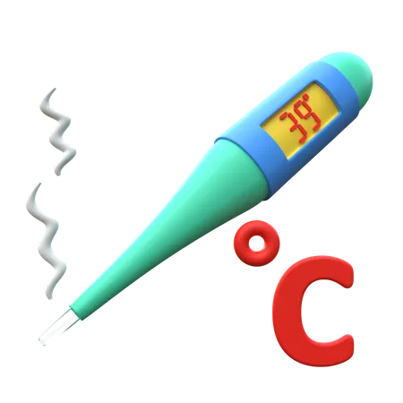 Thermomètre  3D Icon