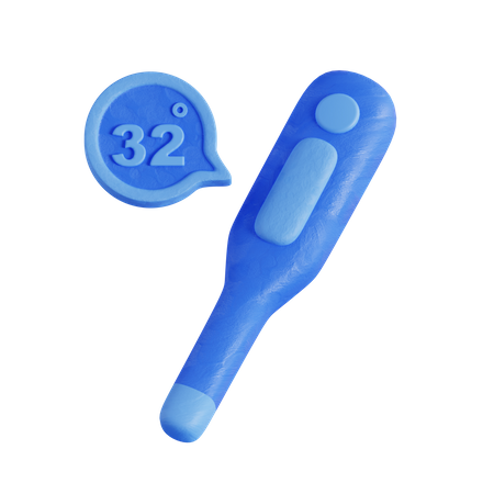 Thermomètre  3D Icon