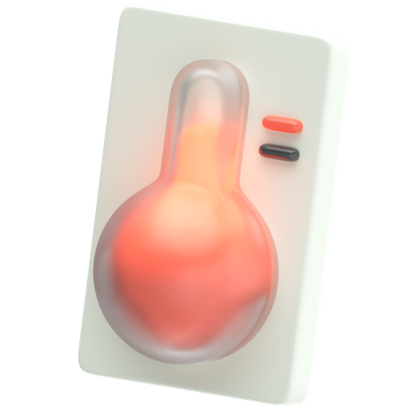 Thermomètre  3D Icon