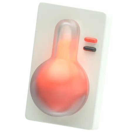 Thermomètre  3D Icon