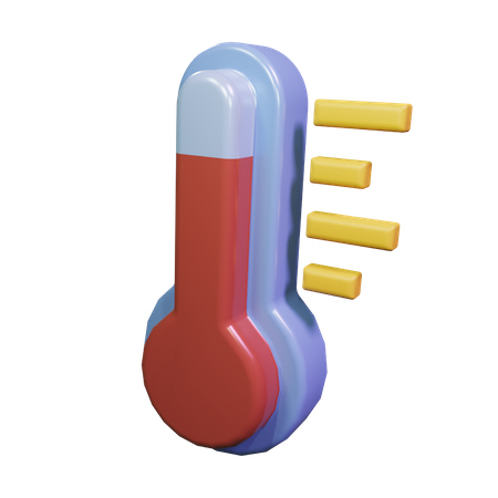 Thermomètre  3D Icon