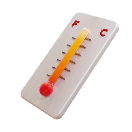 Thermomètre analogique  3D Icon