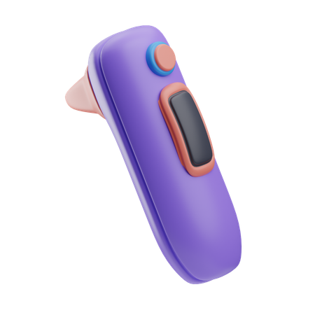 Thermomètre auriculaire  3D Icon