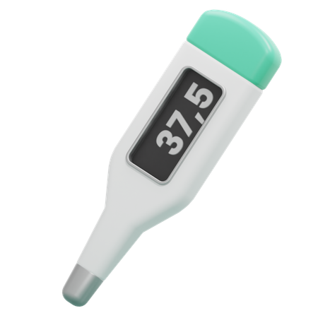 Thermomètre digital  3D Icon