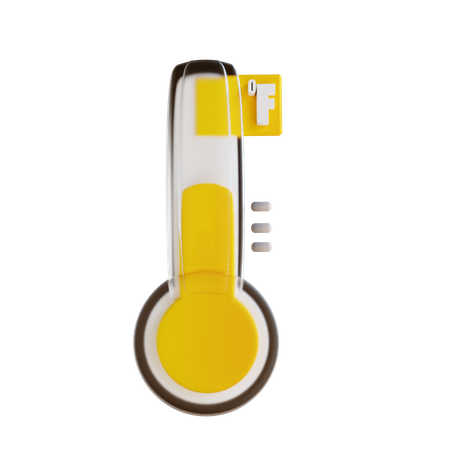 Thermomètre Fahrenheit  3D Illustration