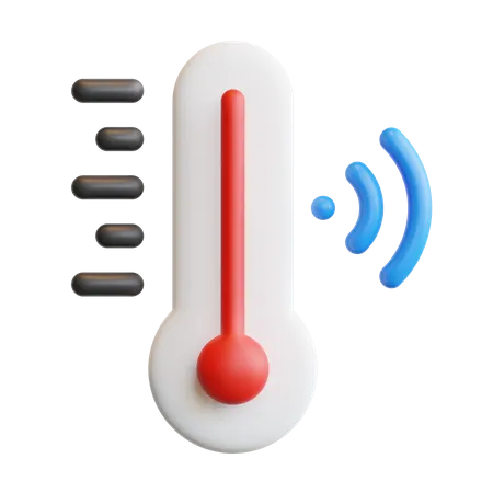 Thermomètre intelligent  3D Icon