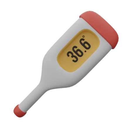 Thermomètre digital  3D Icon