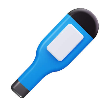 Thermomètre digital  3D Icon