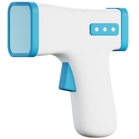 Pistolet thermomètre  3D Icon