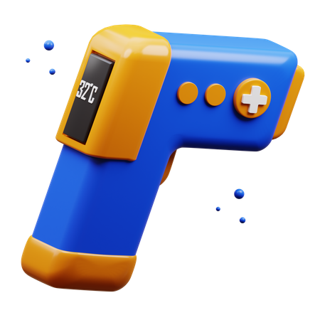 Pistolet thermomètre  3D Icon
