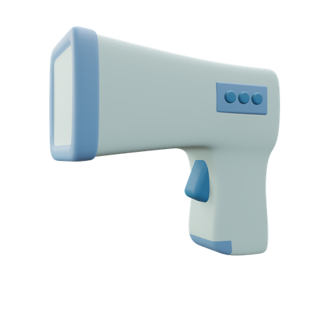 Pistolet thermomètre  3D Icon