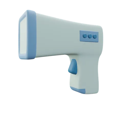 Pistolet thermomètre  3D Icon