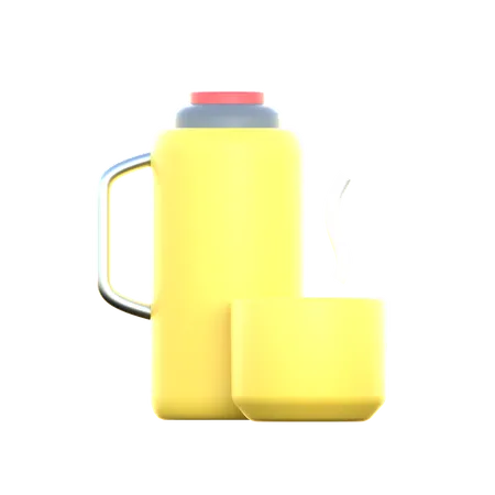 Thermos  3D Icon