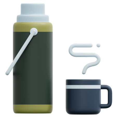 Thermos  3D Icon