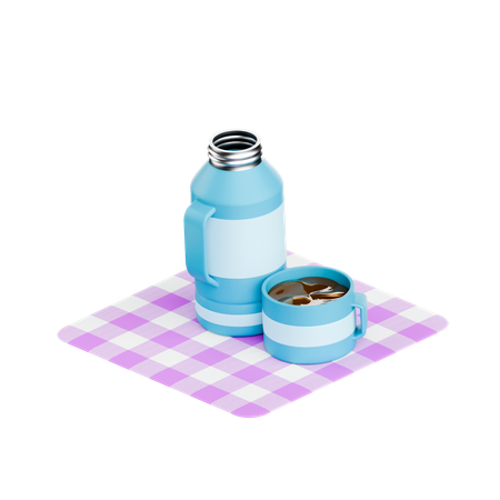 Thermos  3D Icon