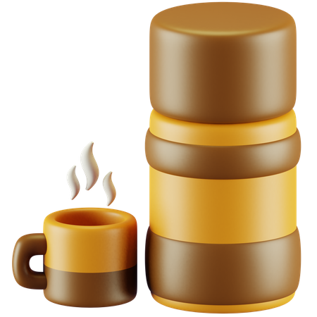 Thermos  3D Icon