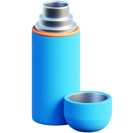 Thermos And Cup  3D Icon