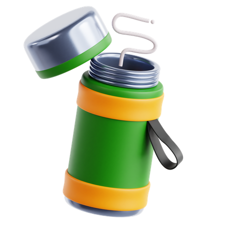 Thermos Bottle  3D Icon