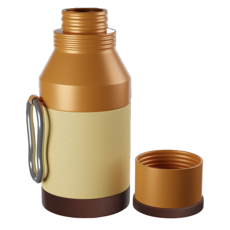 Thermos Bottle  3D Icon