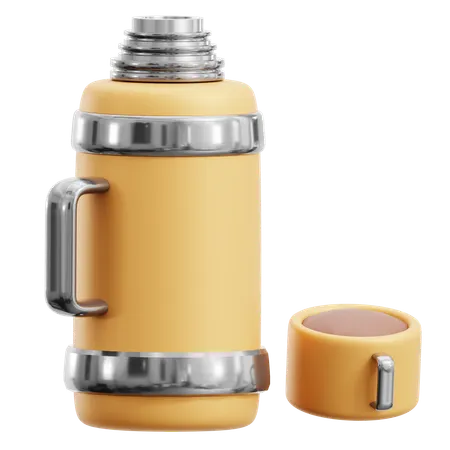 Thermos Bottle  3D Icon