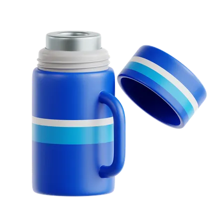 Thermosflasche  3D Icon