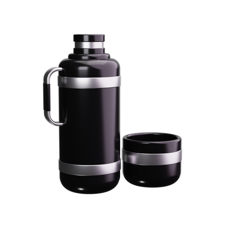 Thermosflasche  3D Icon