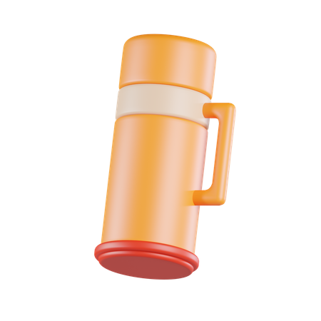 Thermosflasche  3D Icon